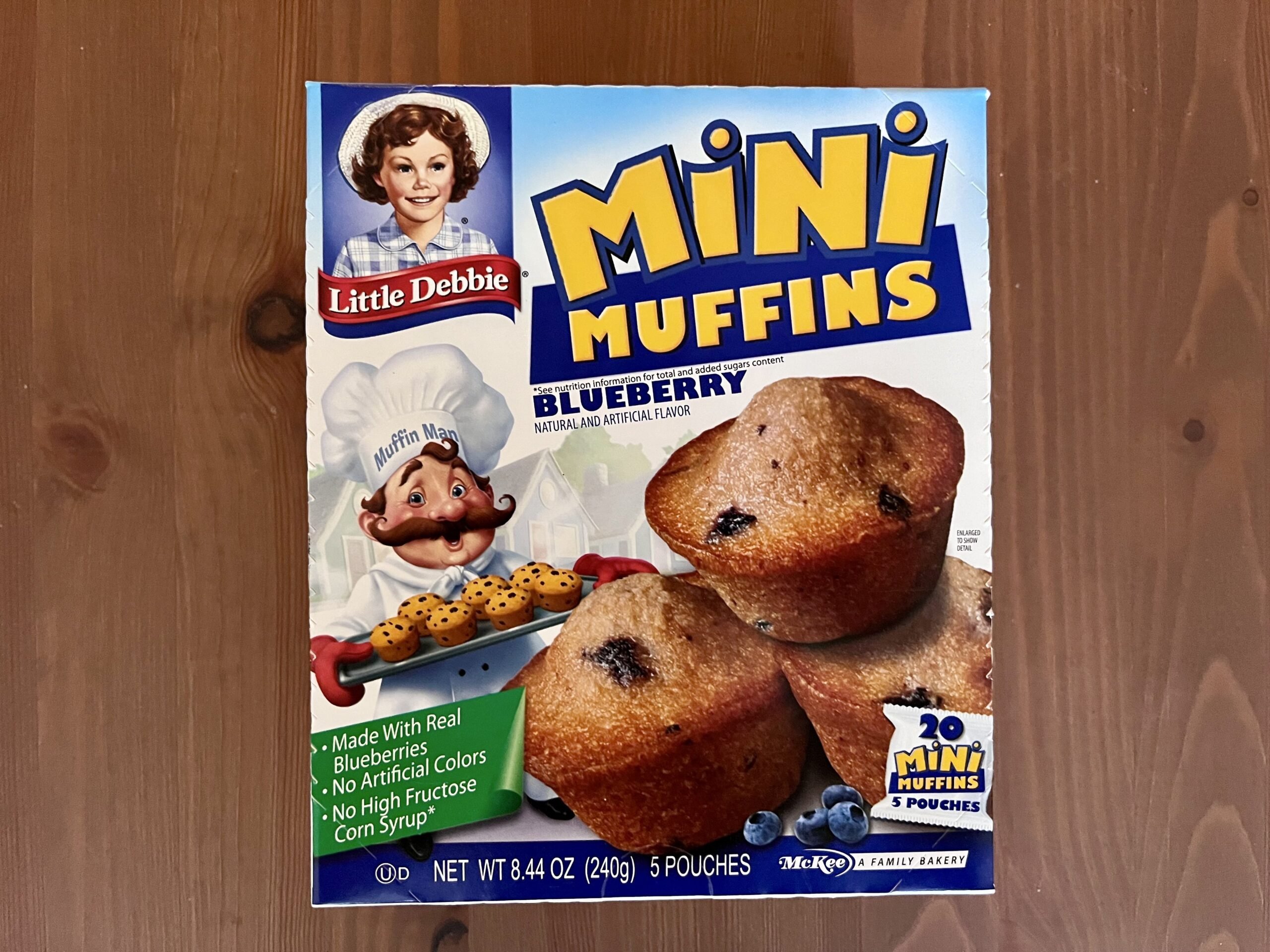 6. Mini Blueberry Muffins