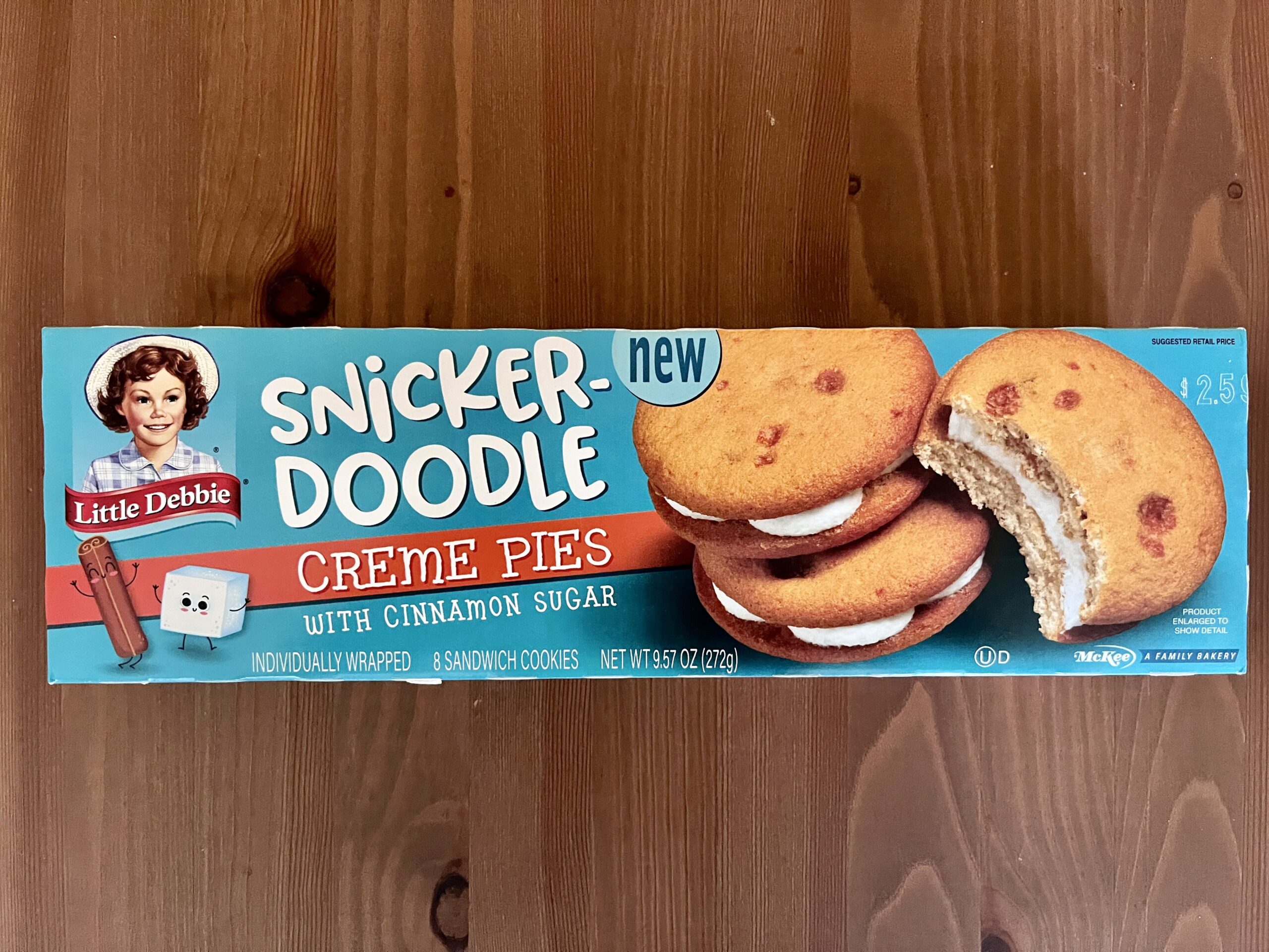 4. Snickerdoodle Creme Pies