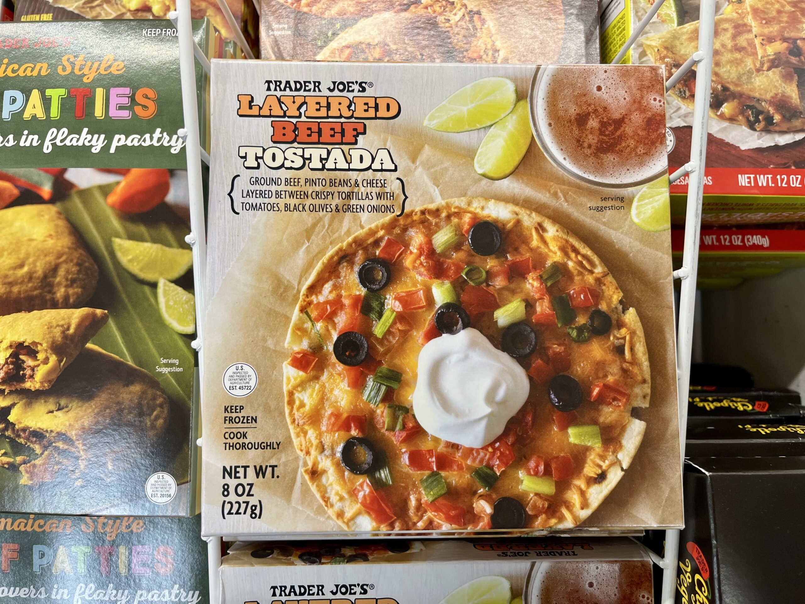 Layered Beef Tostada