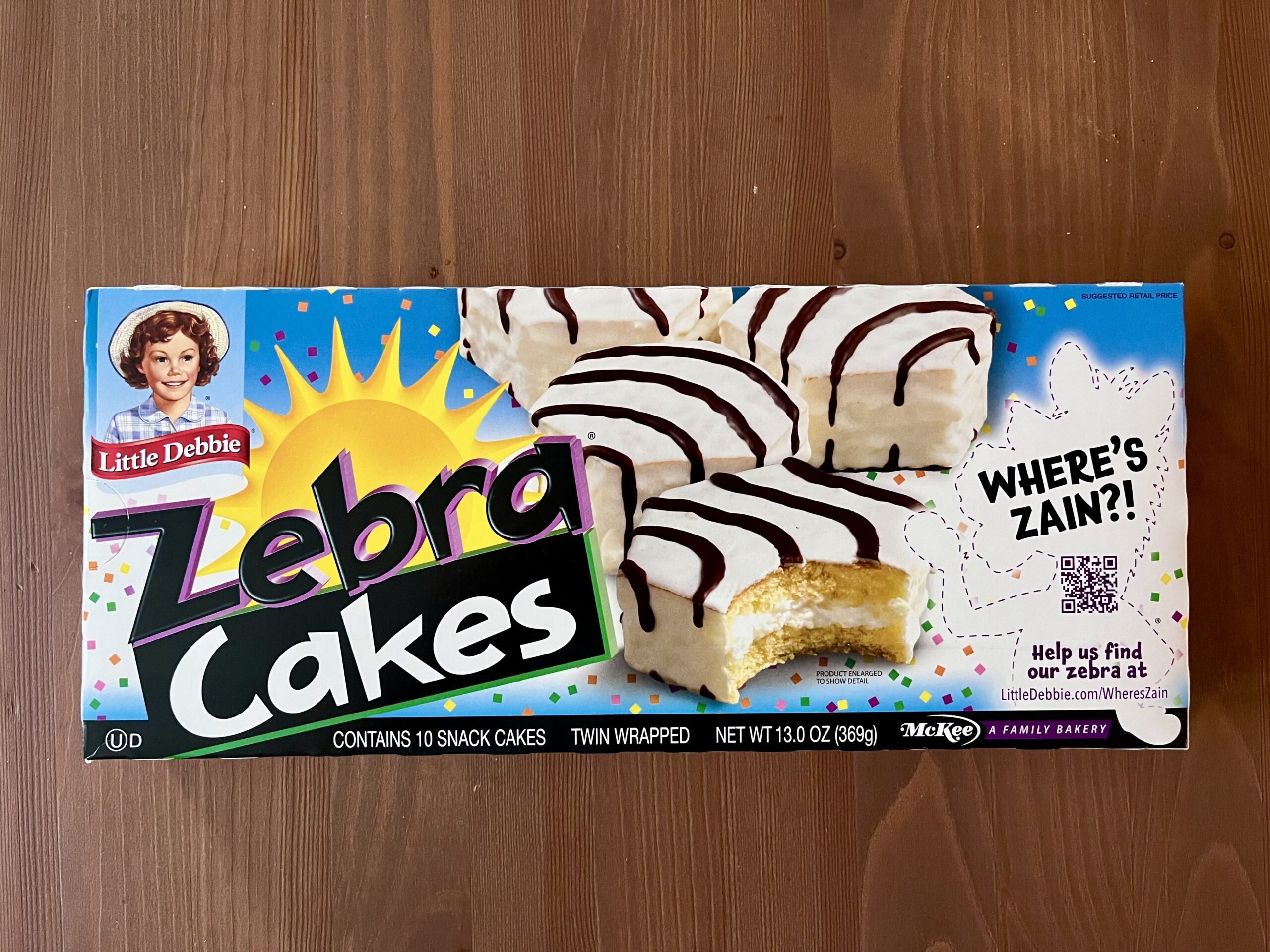 13. Zebra Cakes