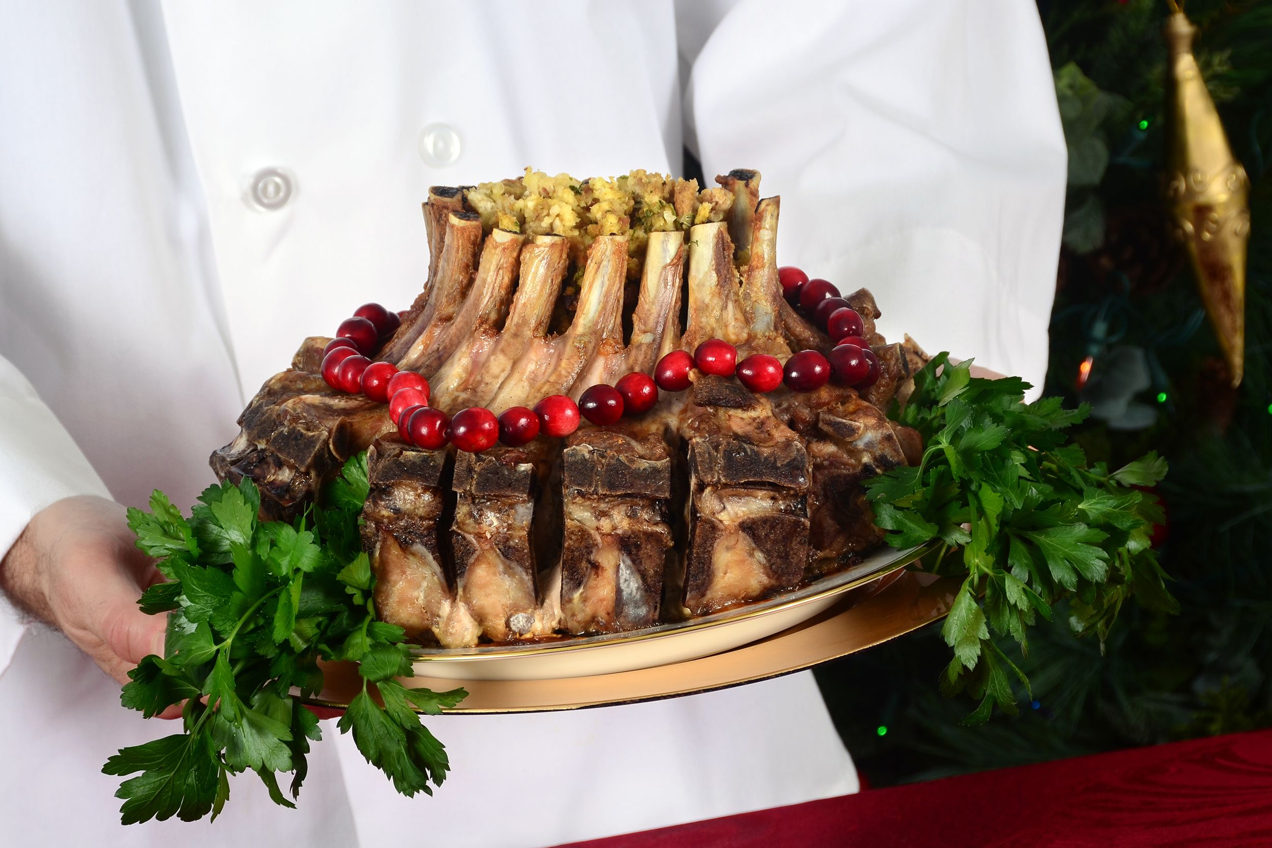 Stuffed Crown Roast