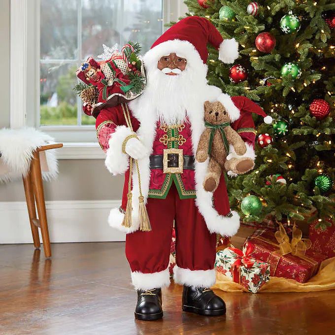 Fabric Santa