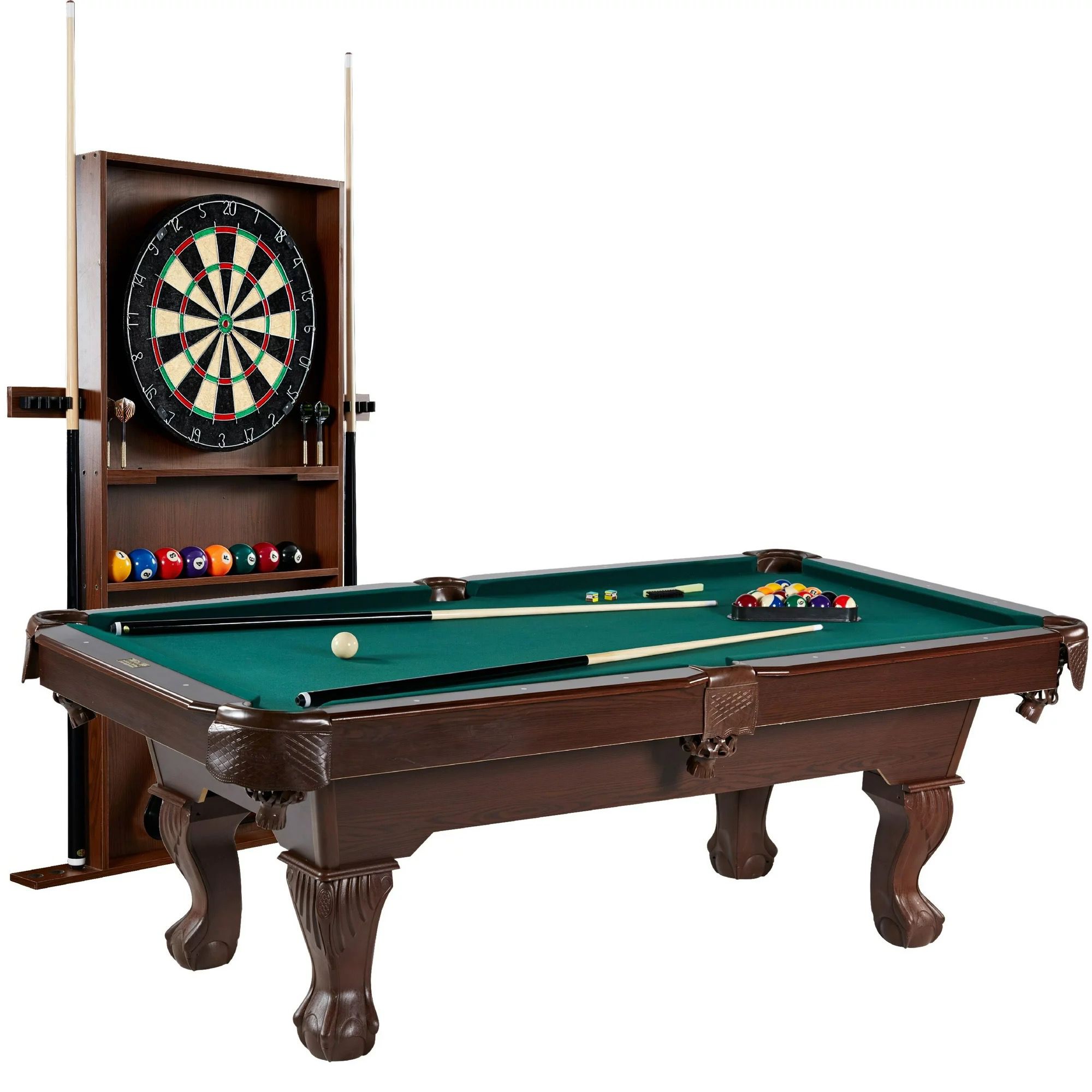 Barrington Billiards Pool Table and Dartboard Set