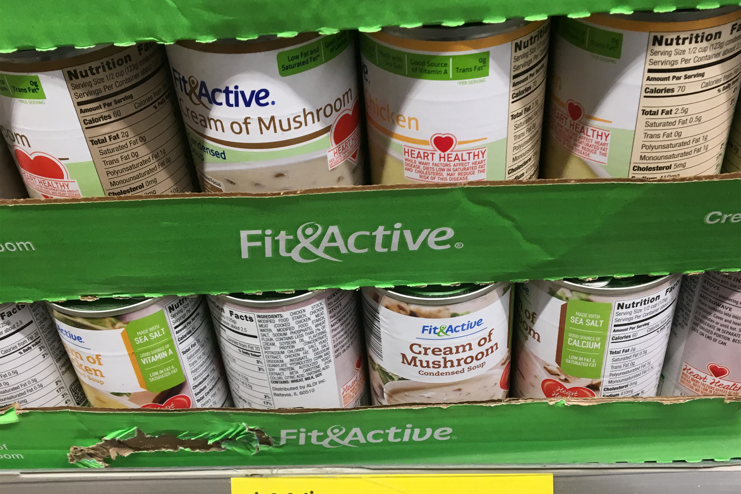Canned Creamed Soups