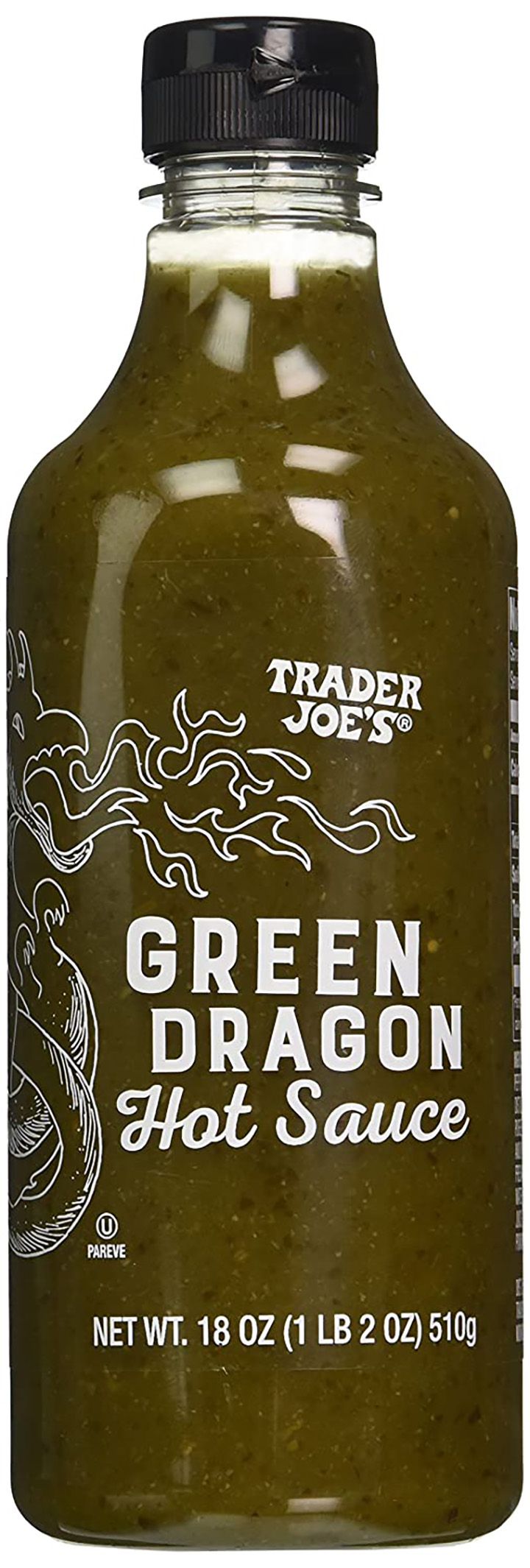 Bottle of Green Dragon Sauce from Trader Joe's
