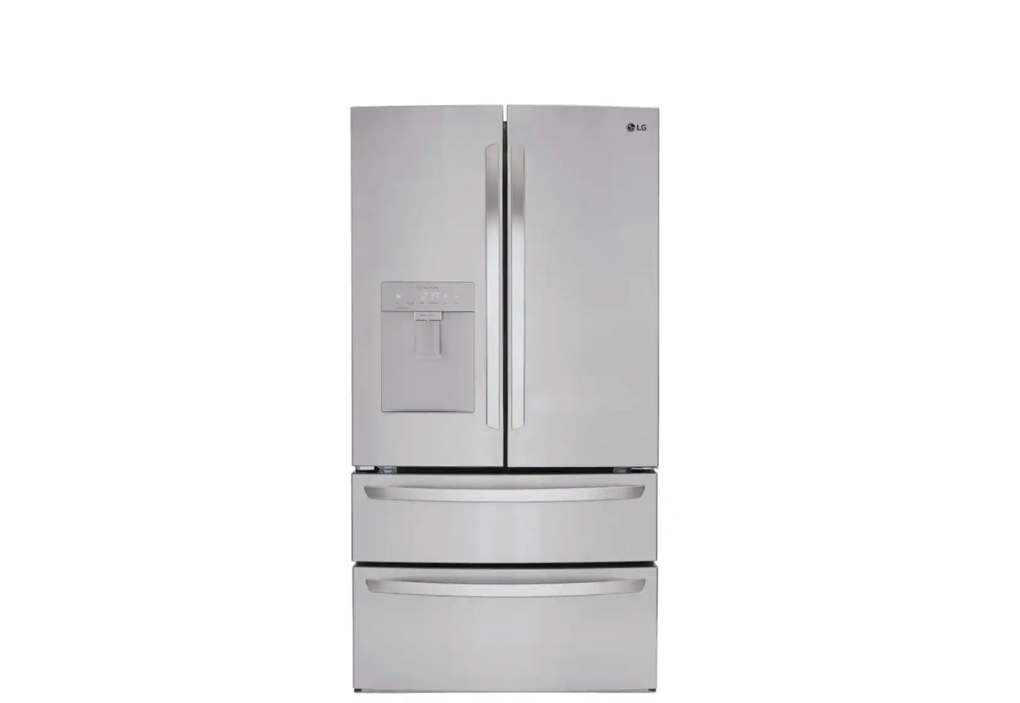Double Door refrigerator from Home Depot
