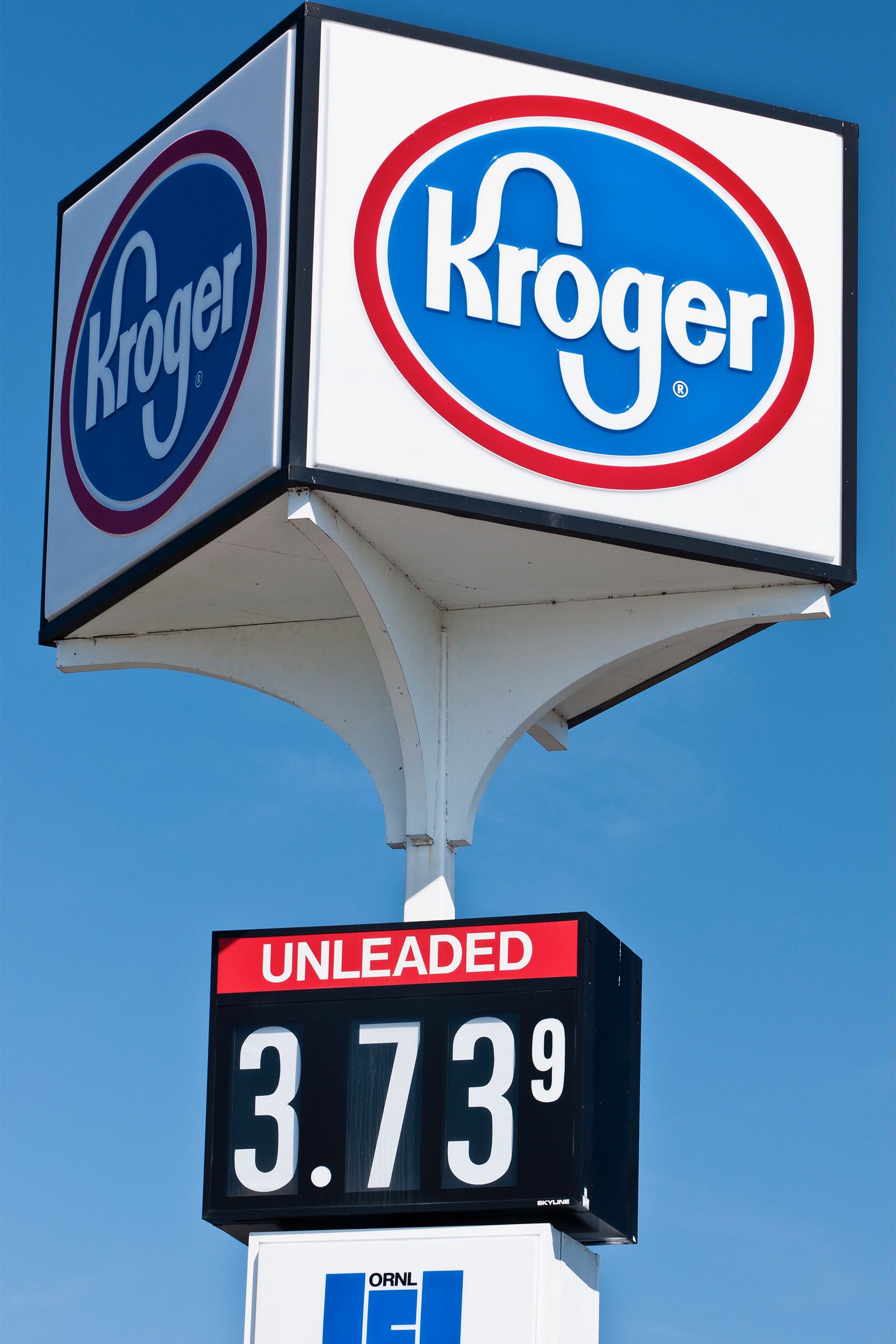 Kroger Gas sign
