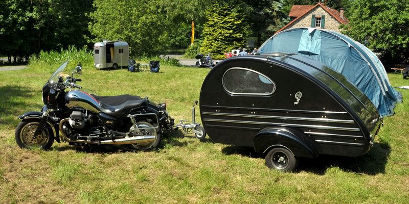 Motorcycle Teardrop Trailer