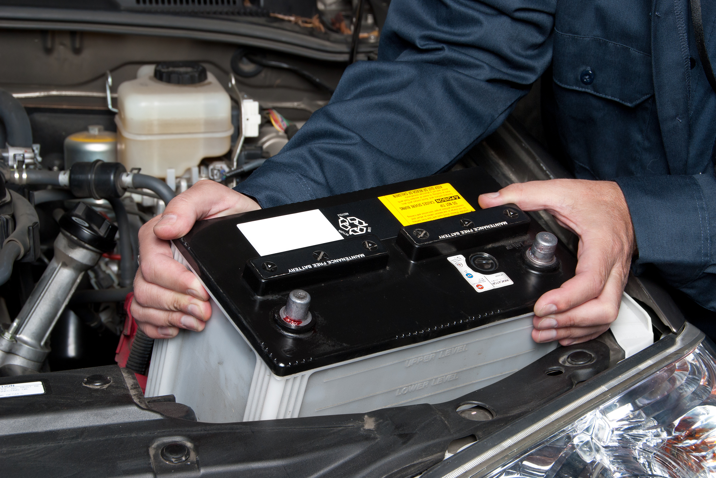 Replacing a car battery