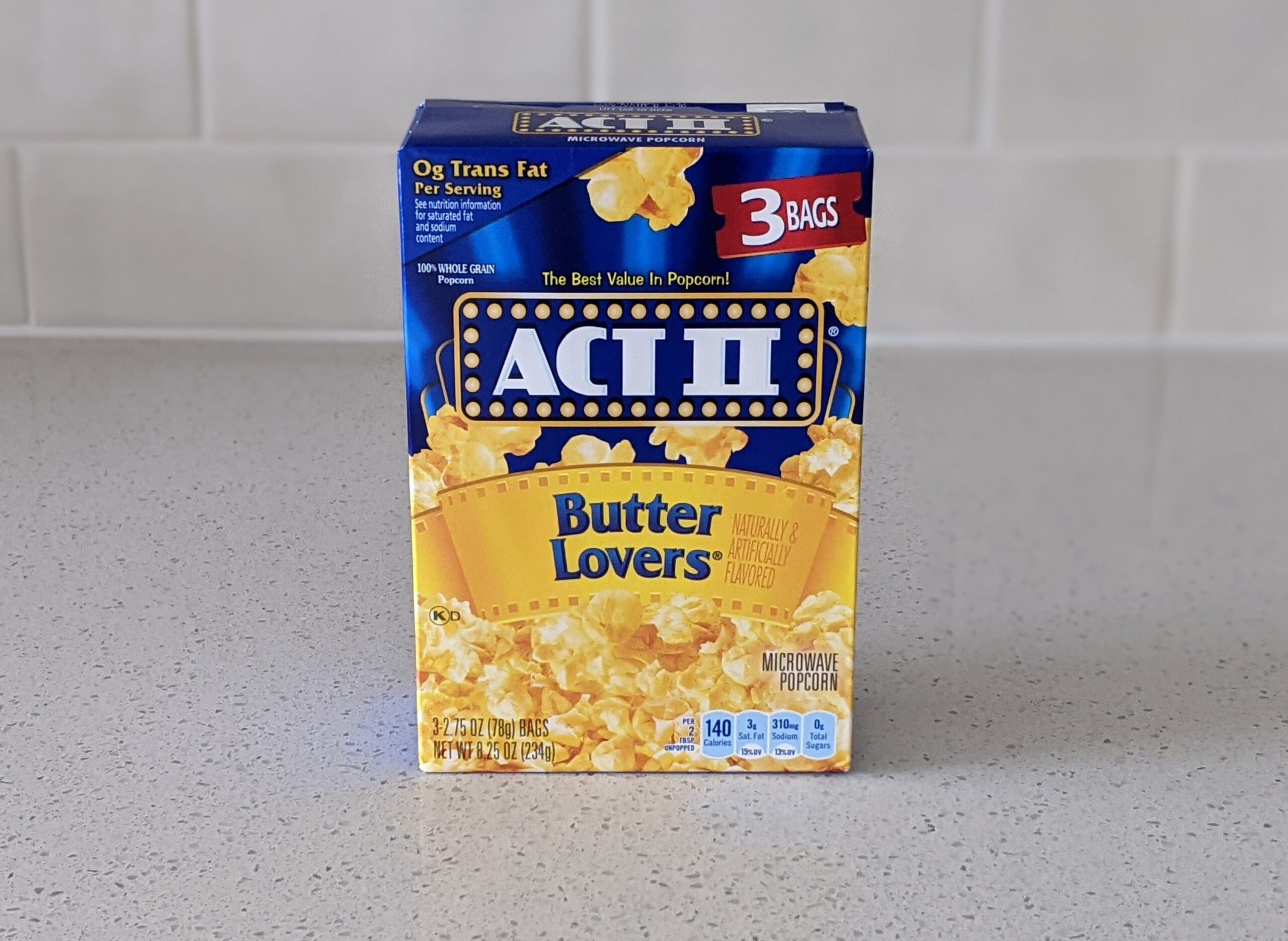 Act II Butter Lovers: Best for Butter Lovers Runner-Up
