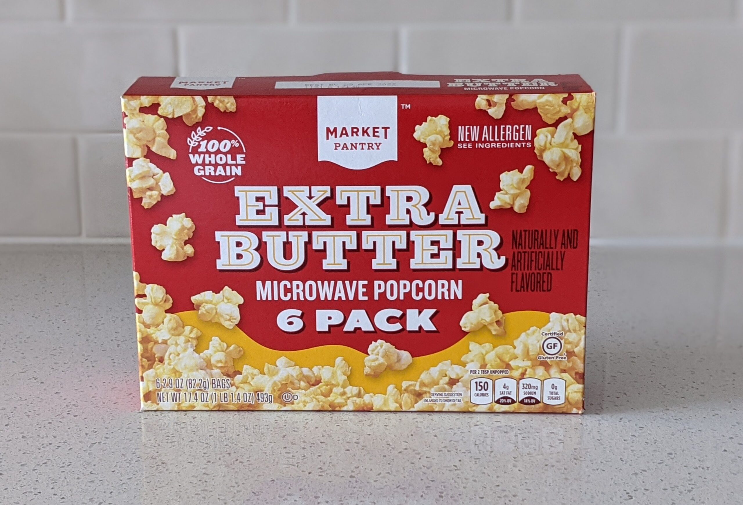 Market Pantry Extra Butter: Best Store-Brand Popcorn (Tie)