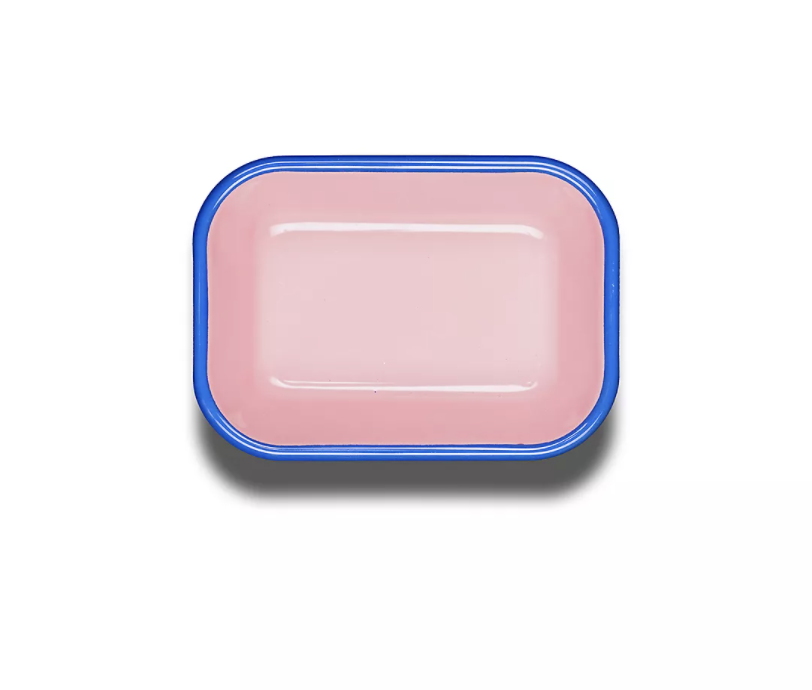 BORNN Colorama Enamelware Deep Rectangle Dish