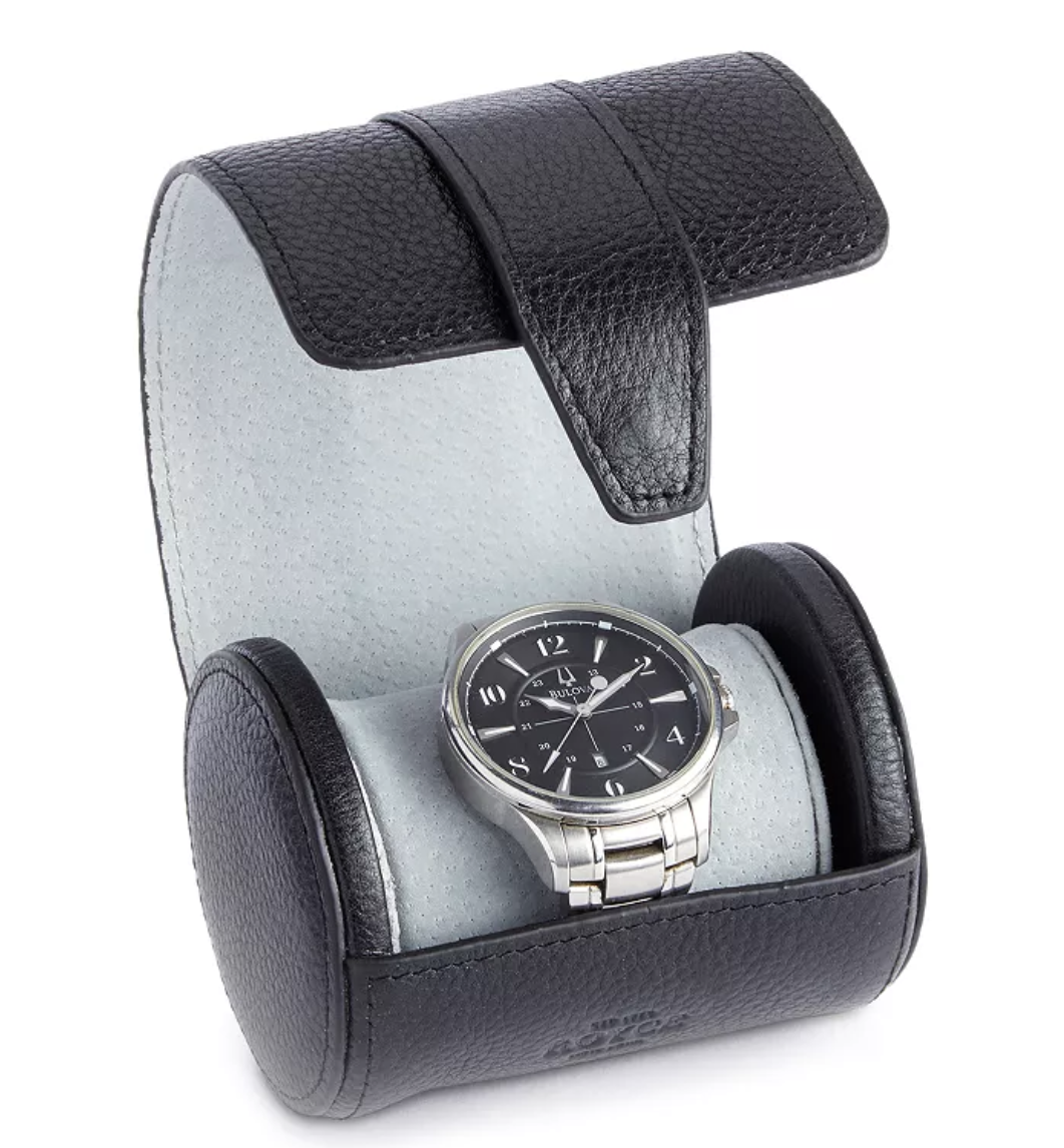 ROYCE New York Watch Travel Roll Case
