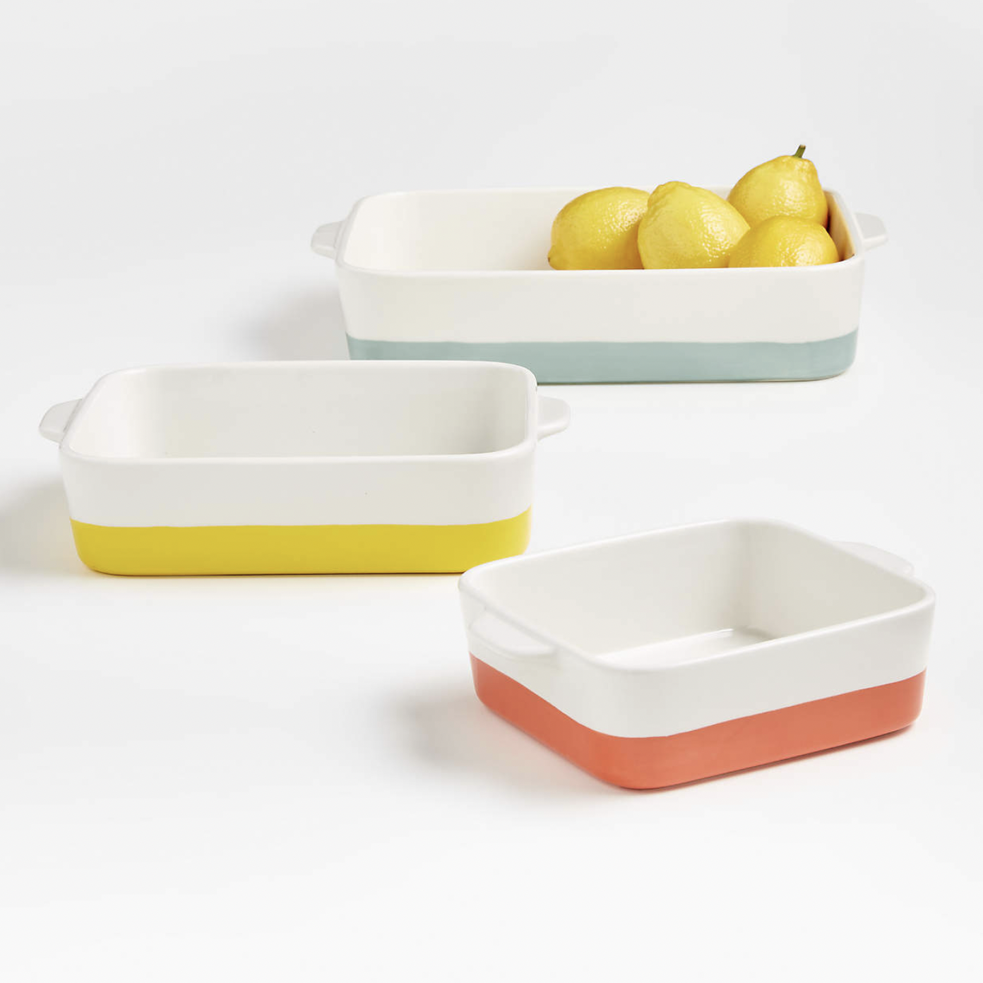 Maeve Dipped Ceramic Baking Dishes