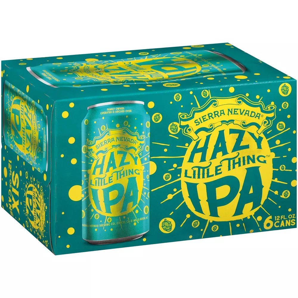 Six pack of Sierra Nevada Hazy Little Thing IPA