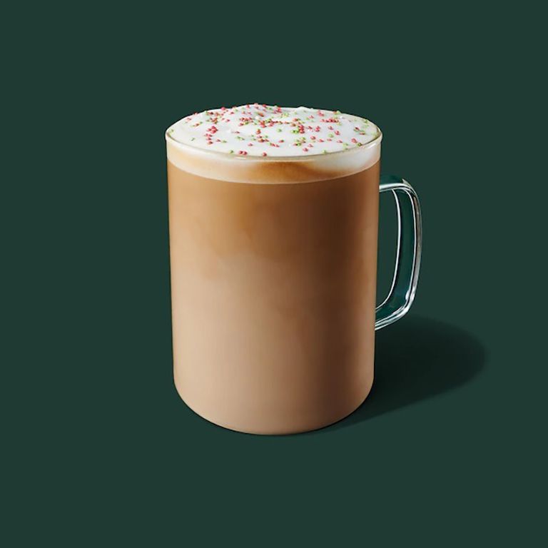 Sugar Cookie Almond Milk Latte Starbucks