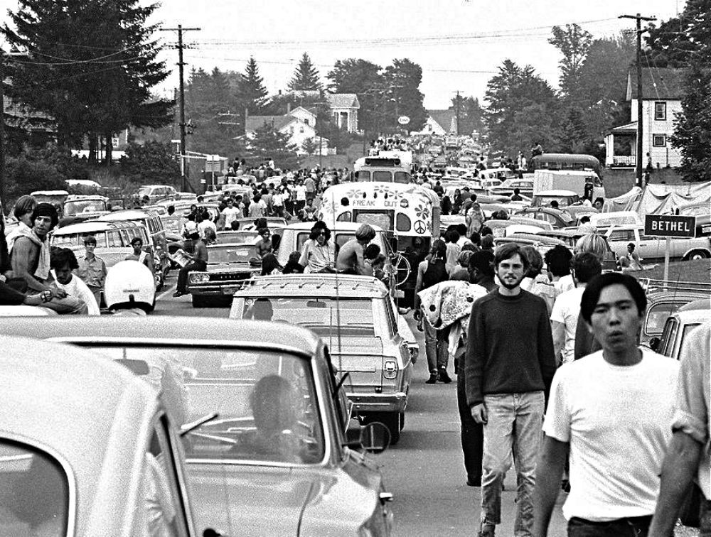 Woodstock Festival in 1969
