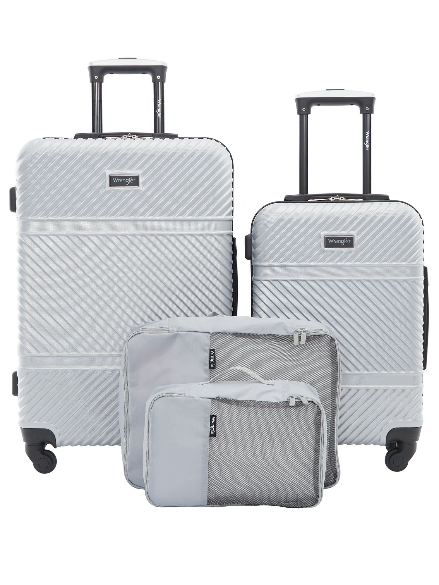 Wrangler 4 Pc Hardside Spinner Luggage Set