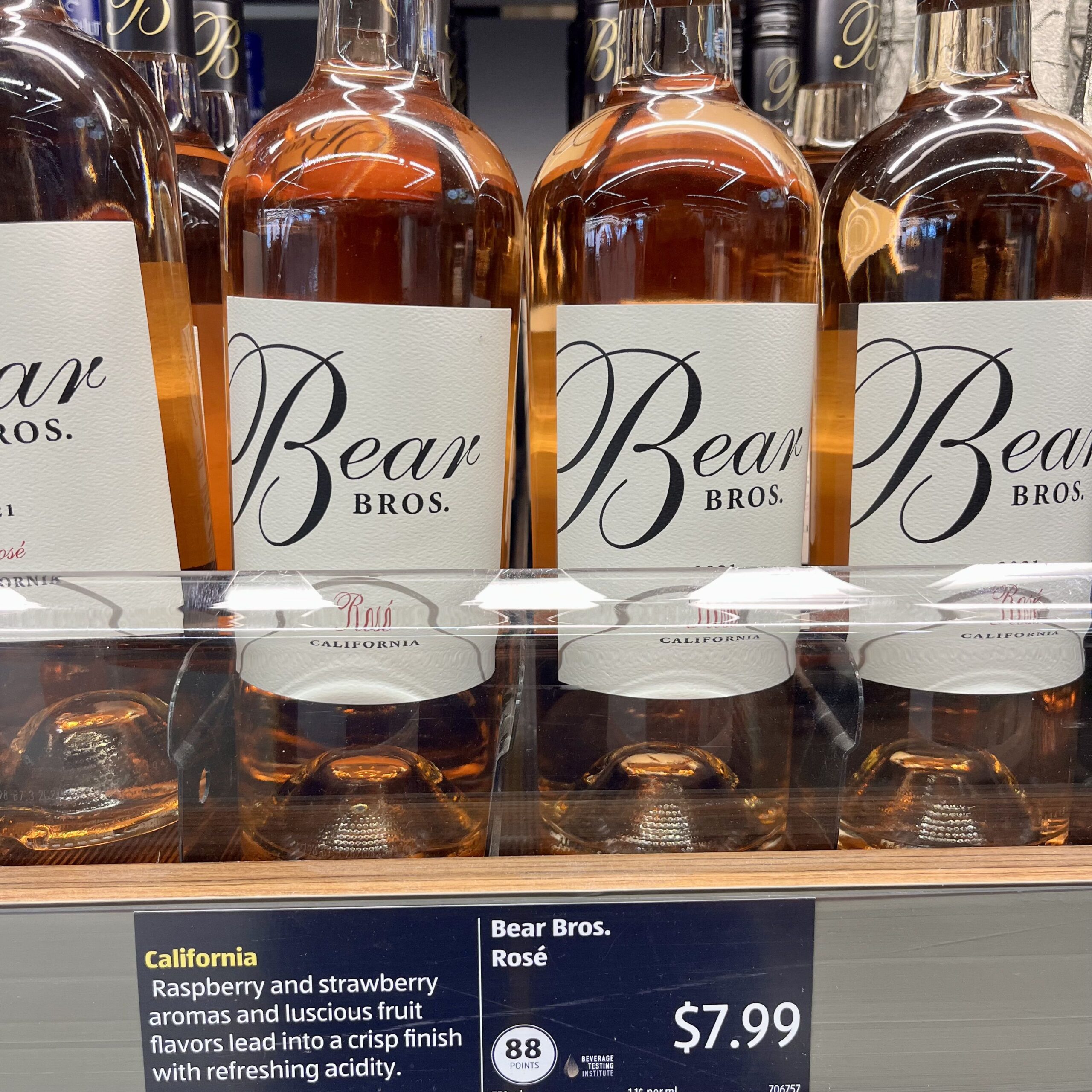Bear Bros Rosé at aldi