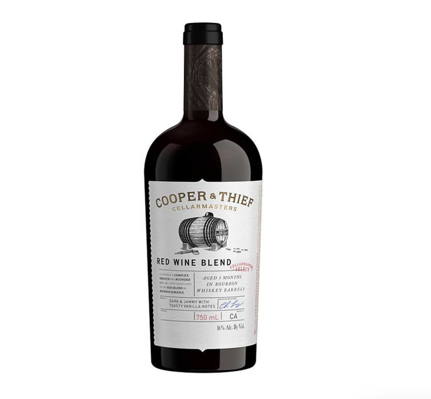 cooper and thief bourbon barrel aged red wine blend