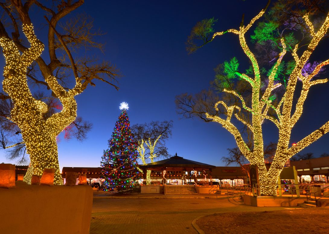Taos, New Mexico Christmas