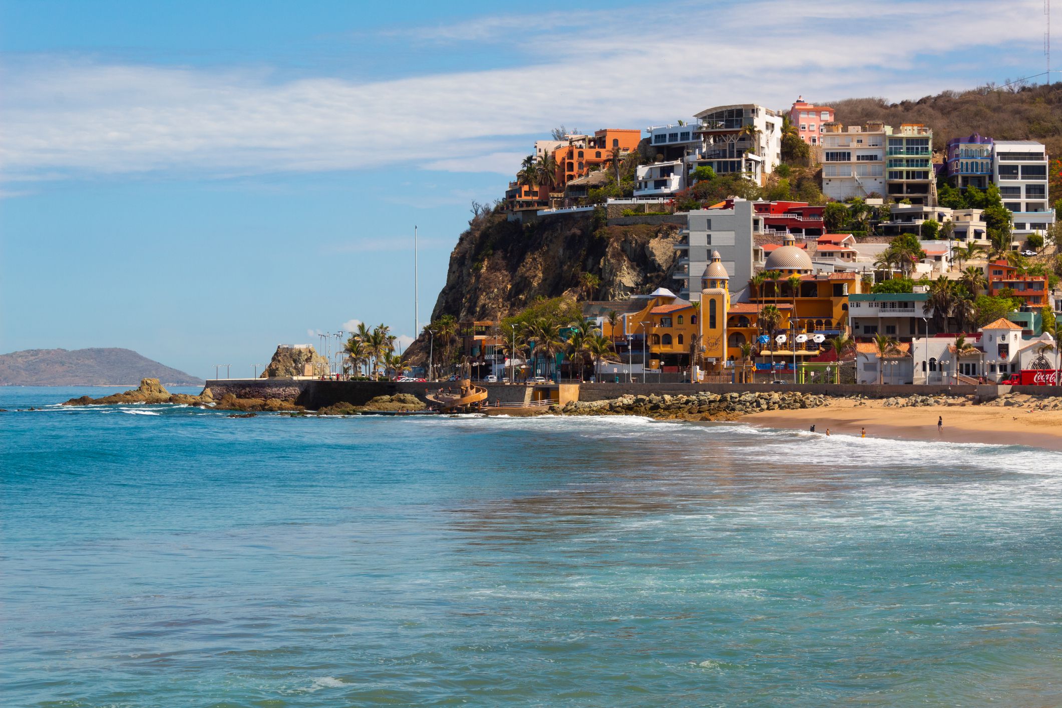 Mazatlan main avenue called malecon