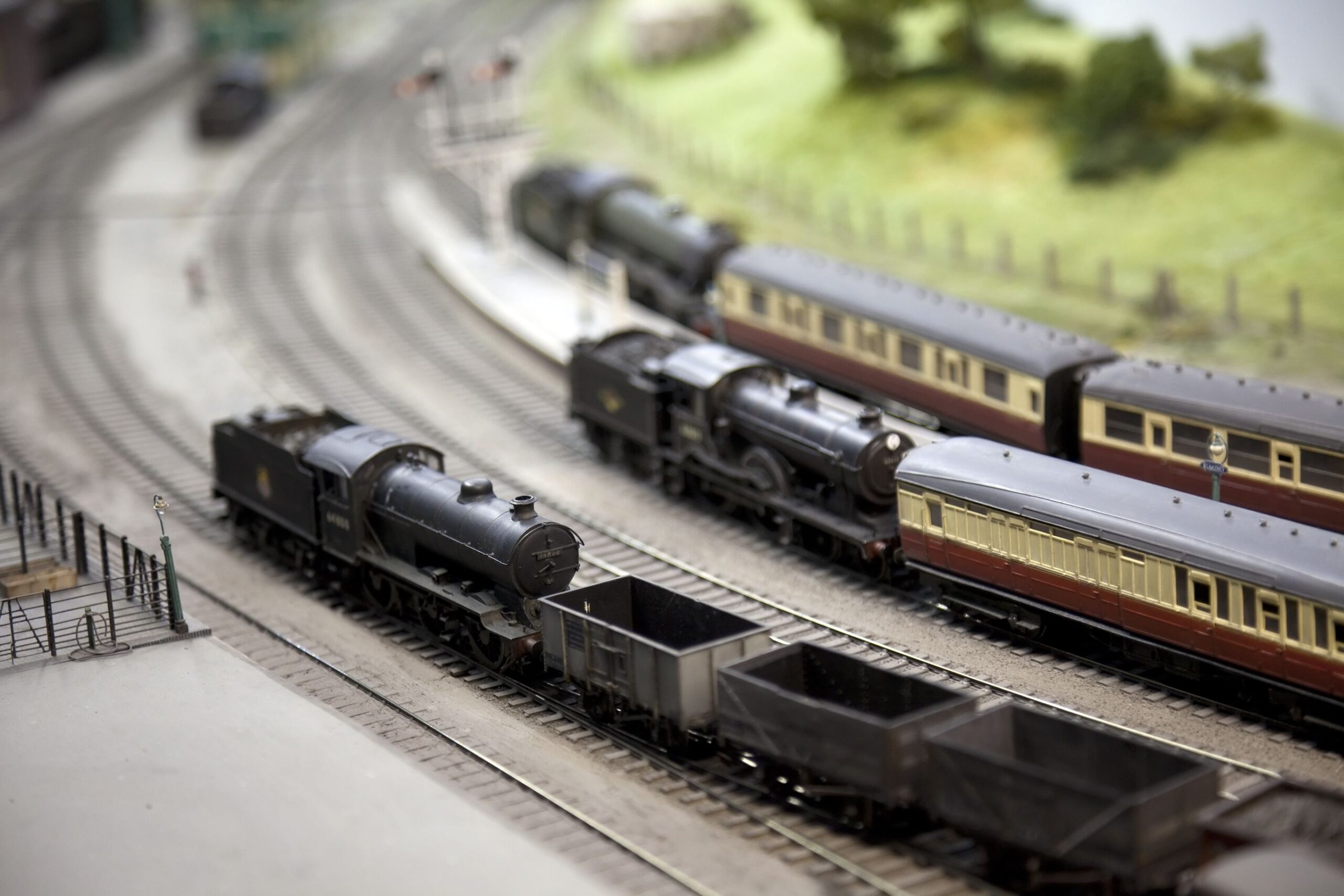 He’s an Avid Model Train Enthusiast