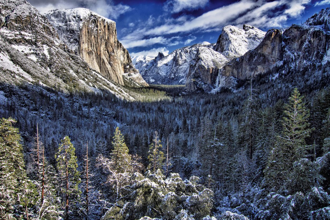 yosemite winter