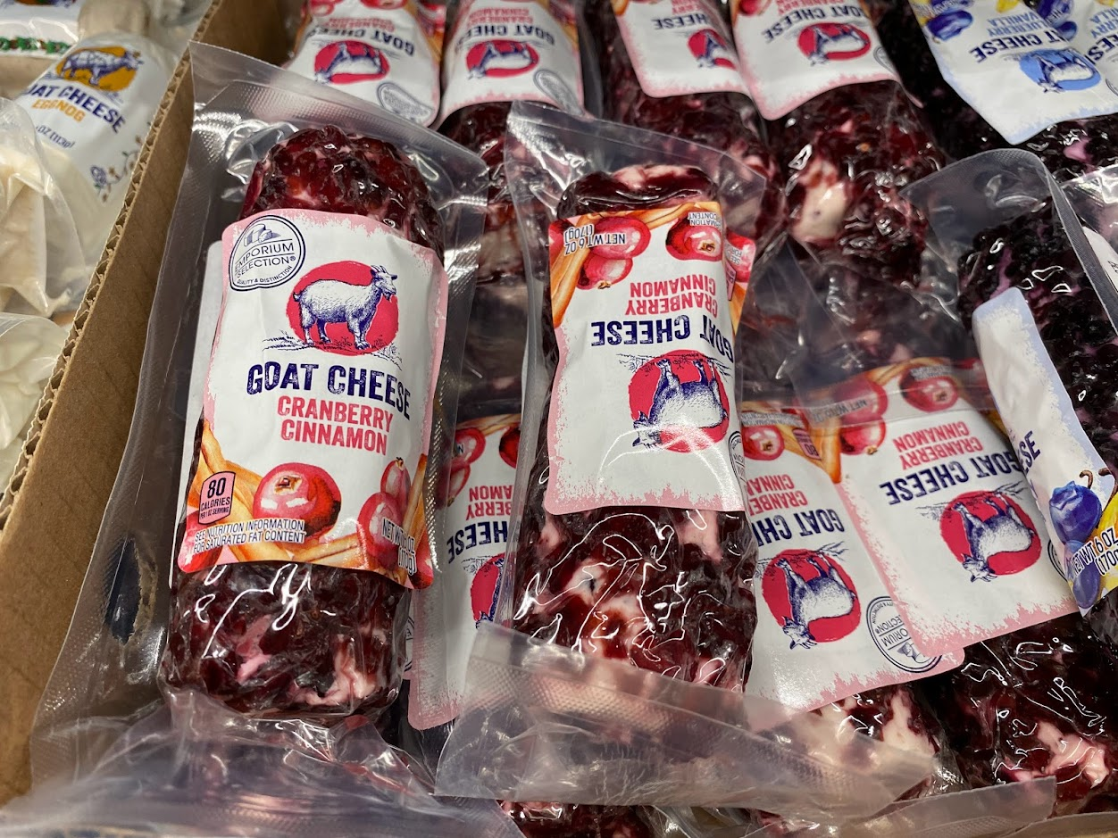Aldi cranberry cinnamon goat cheese