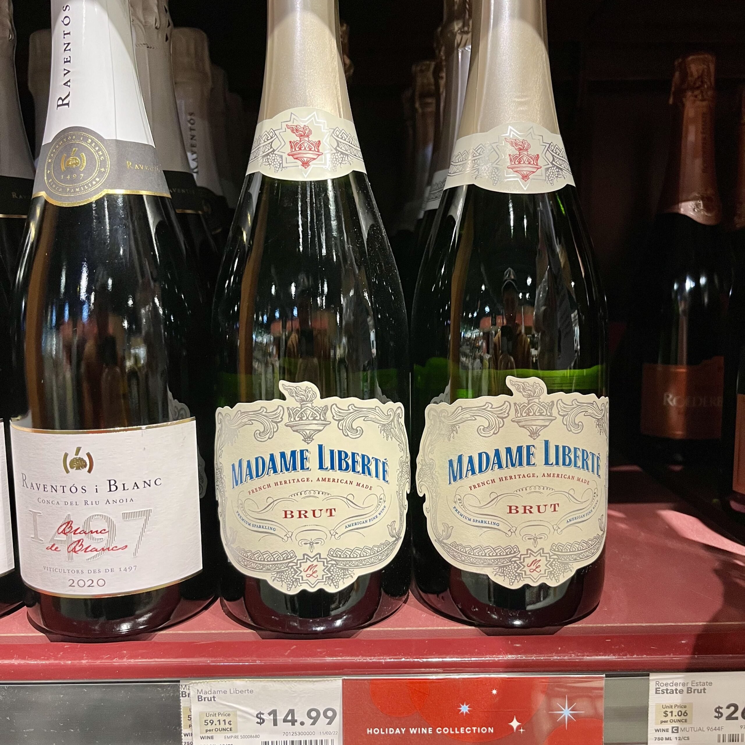Madame Liberte Brut at whole foods