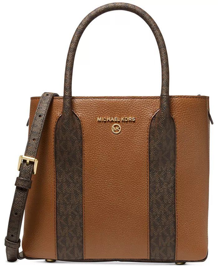 Brown leather Michael Kors purse