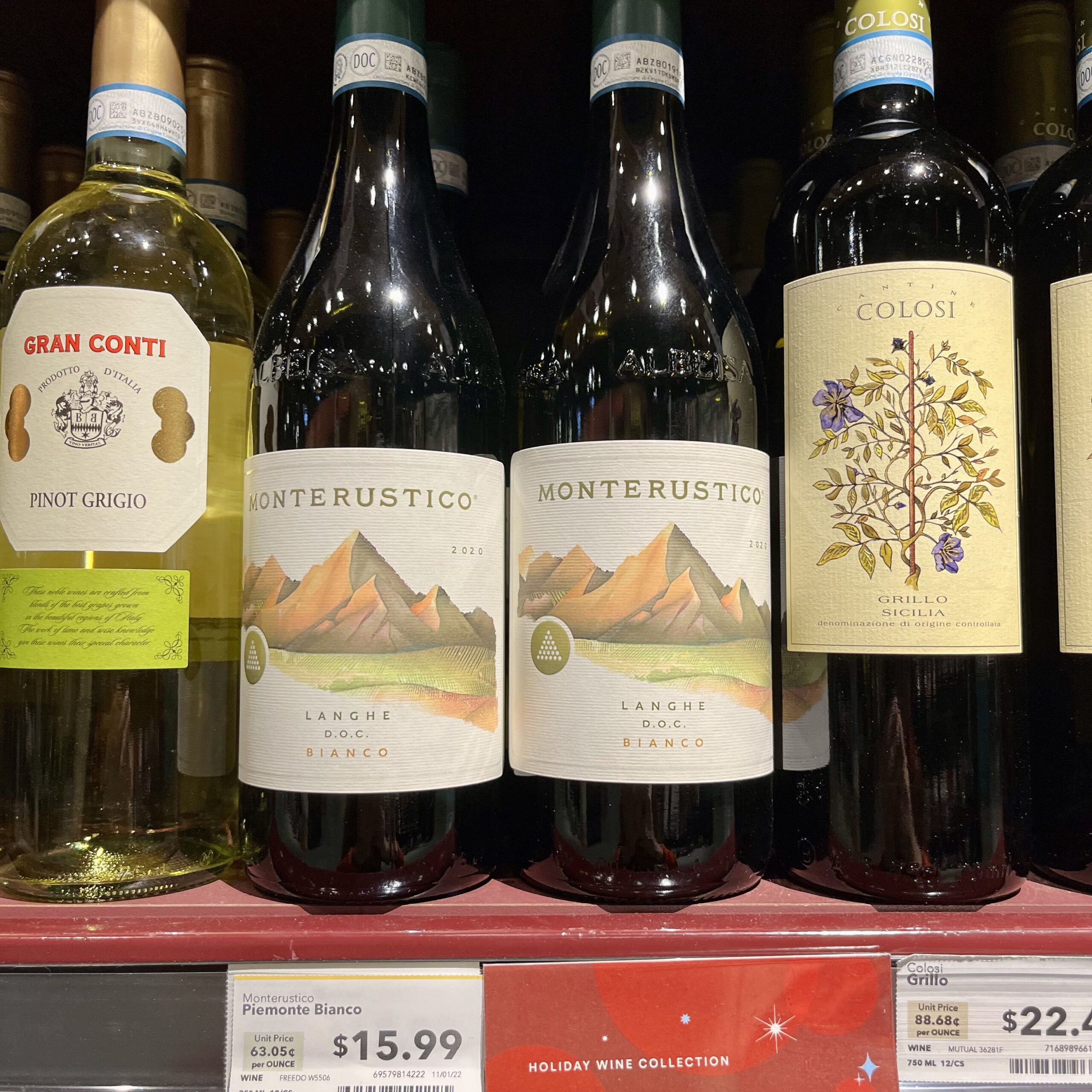 Monterustico Piemonte Bianco at whole foods
