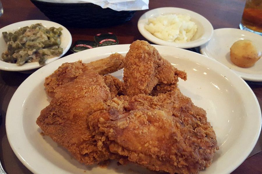 fried chicken from the colonnade