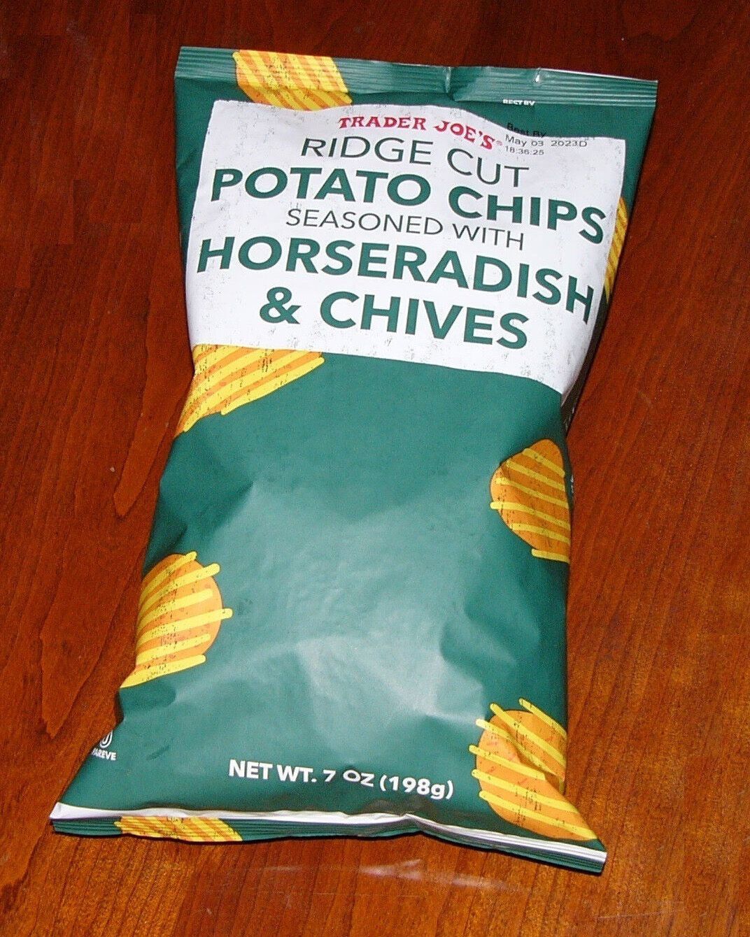 Trader Joe's Horseradish and Chives Chips