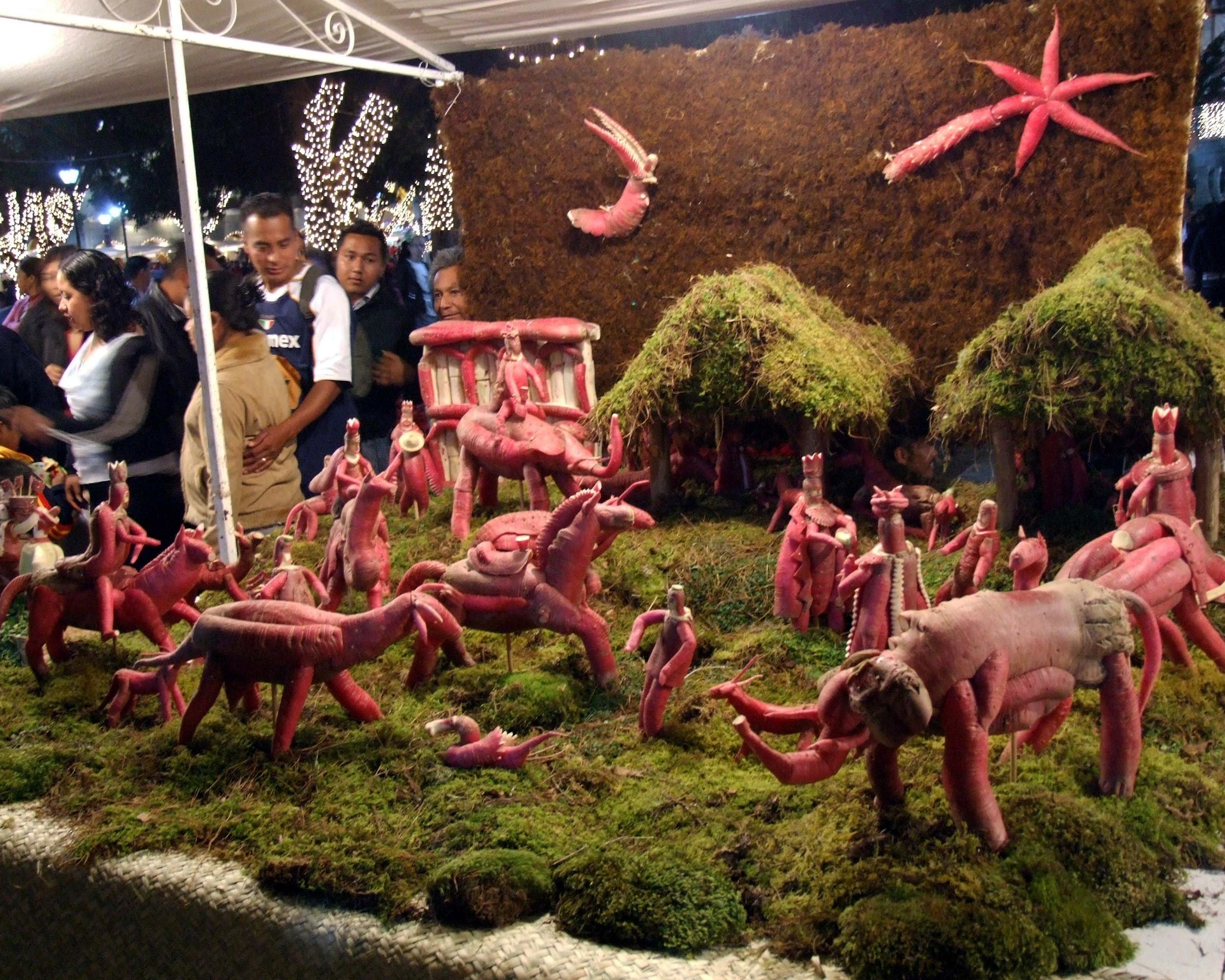 Night of the Radishes, Oaxaca