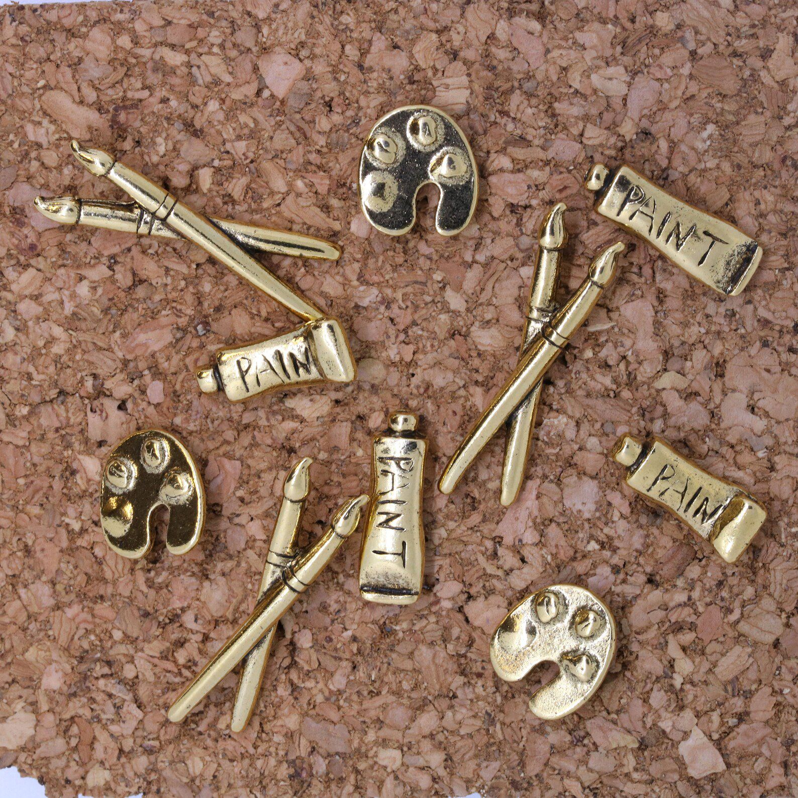 Artist Tool Pushpins for Your Corkboard By JimClift