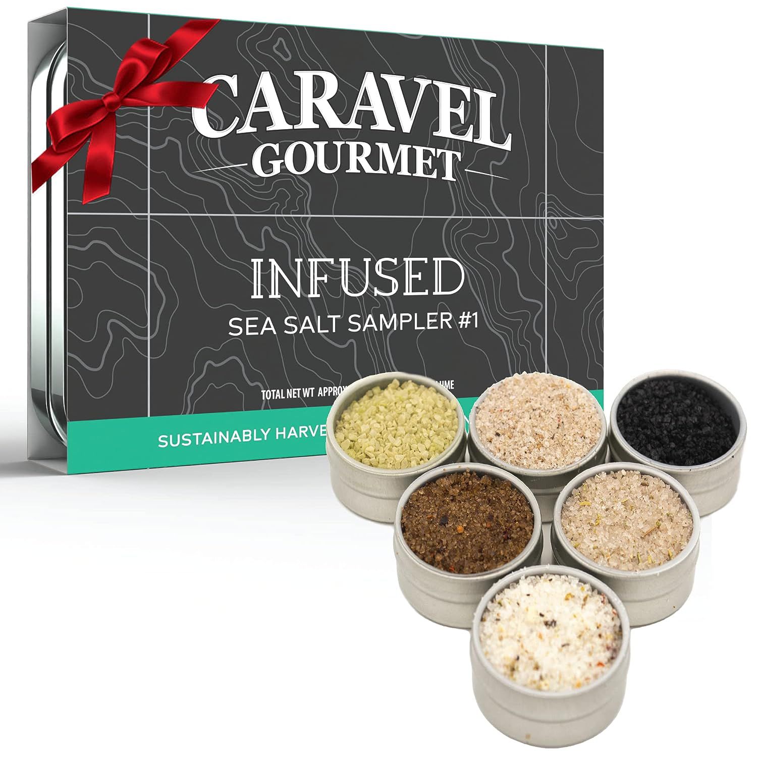 Caravel Gourmet Infused Sea Salt Sampler Set