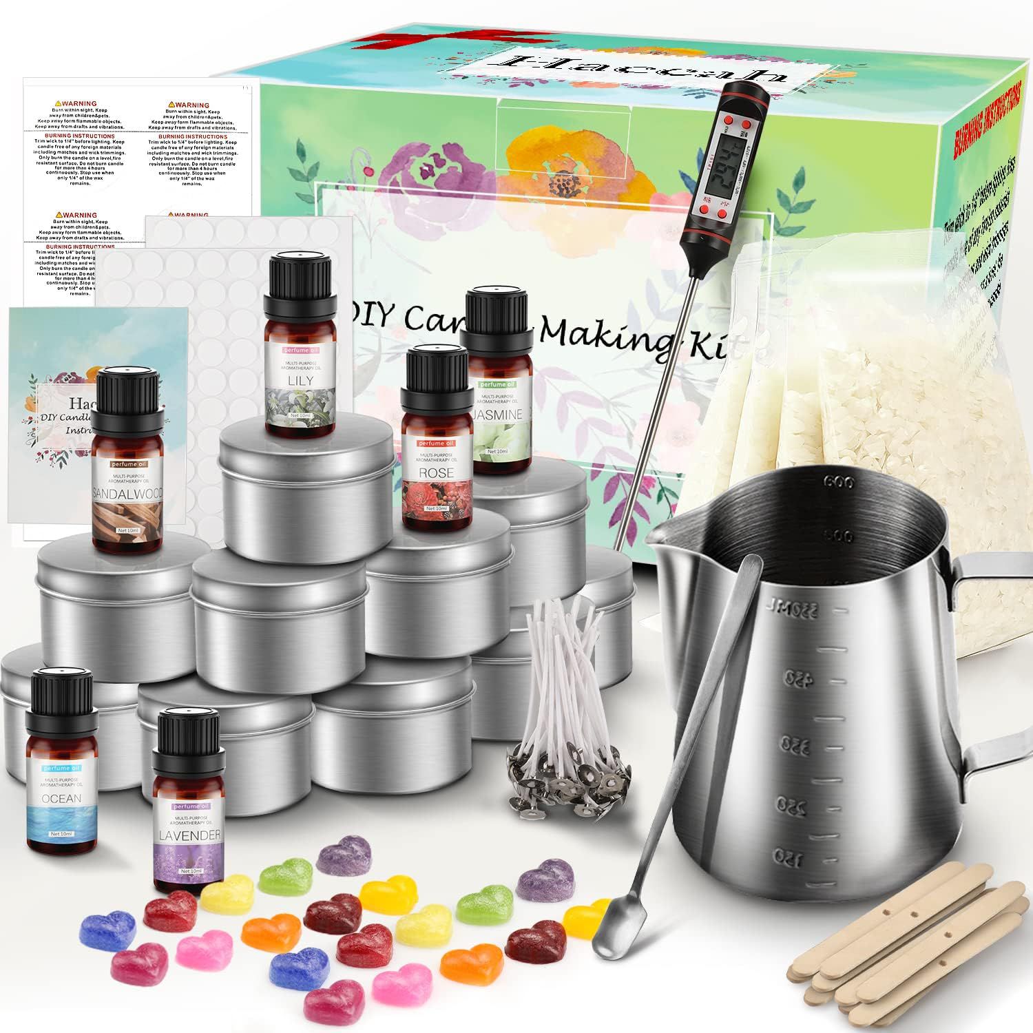 Haccah Complete Candle Making Kit