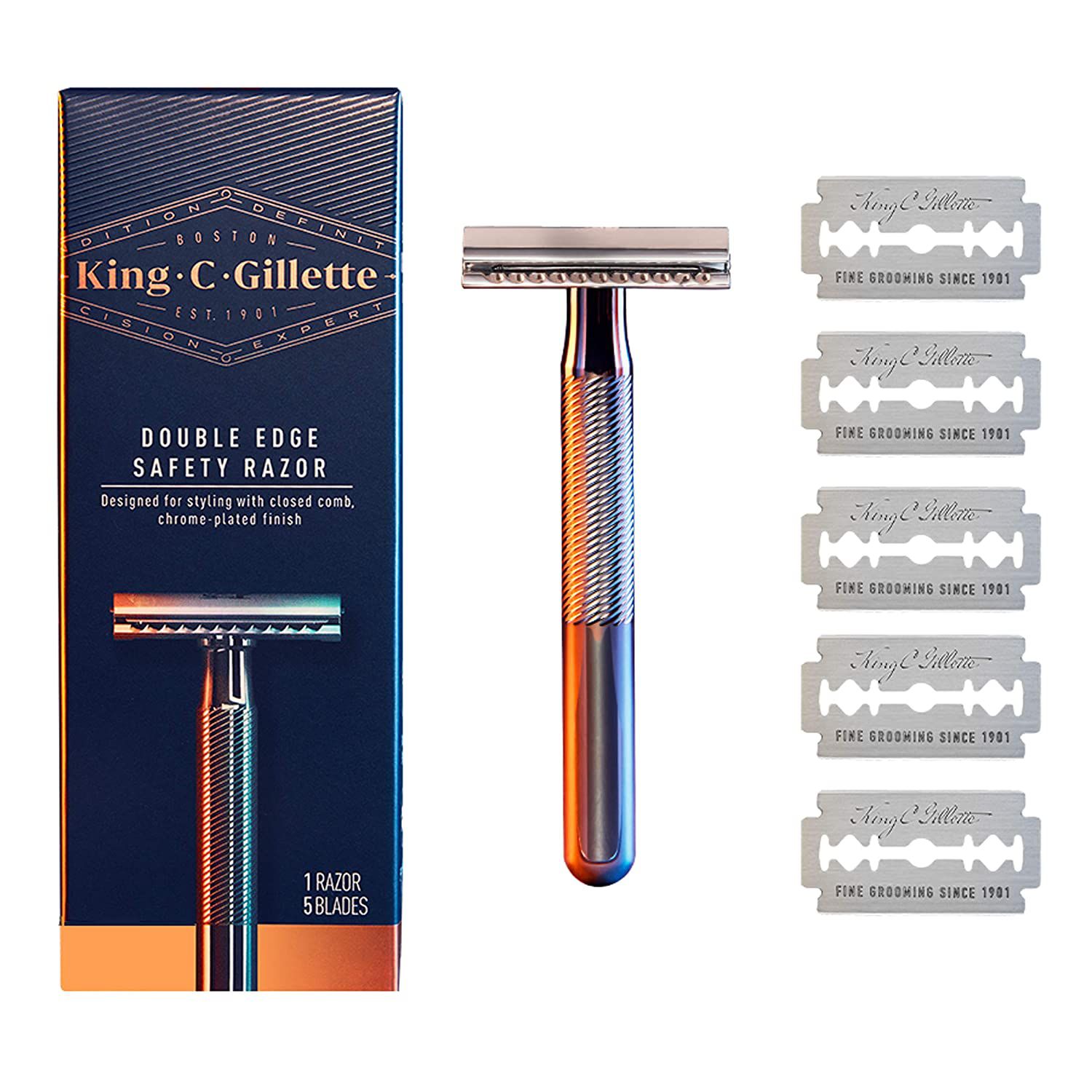King C. Gillette Double-Edge Razor
