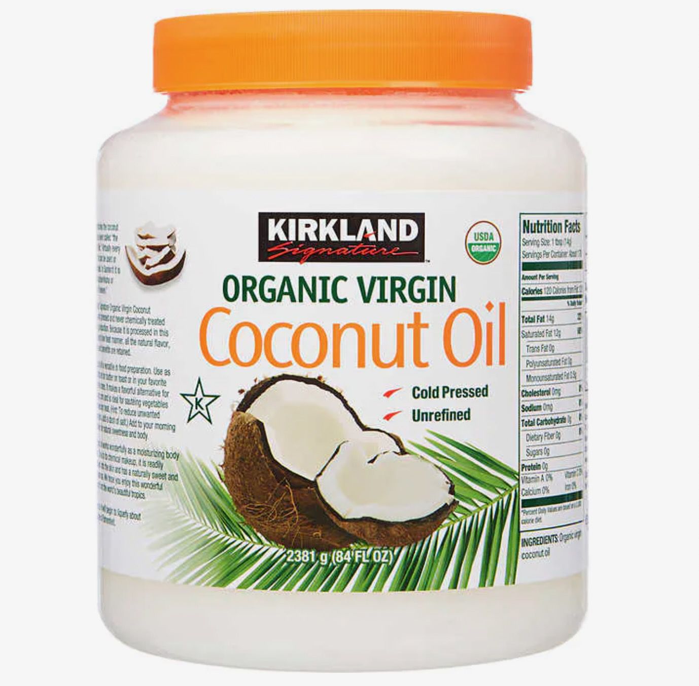 Kirkland Signature Organic Virgin Coconut Oil