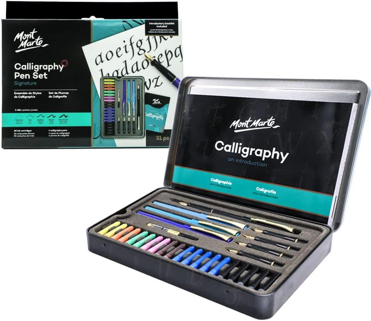 Mont Marte Calligraphy Set, 32-Piece