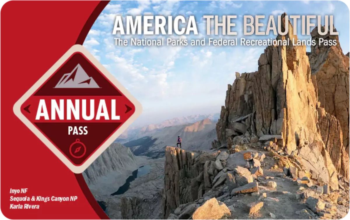 National Park Service America the Beautiful Pass 2023