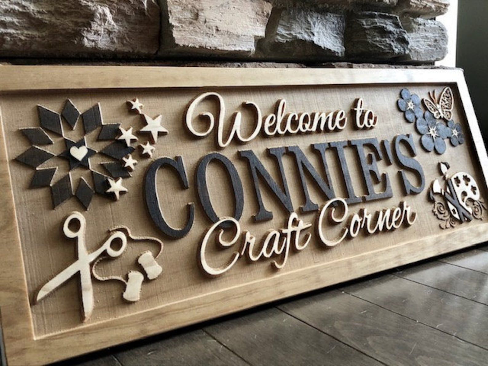 Personalized Craft Room Sign