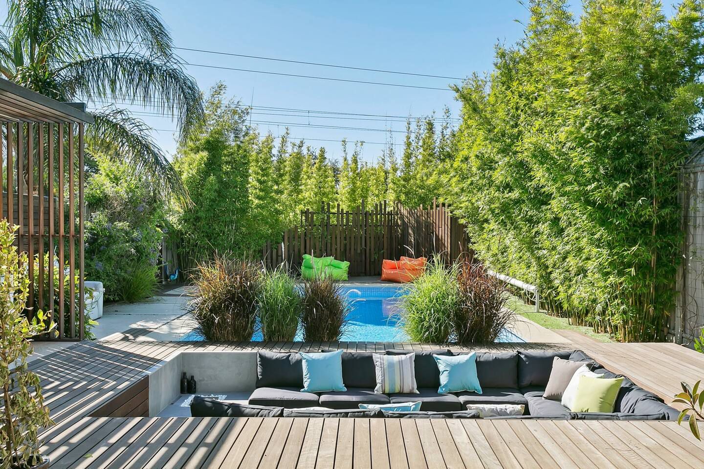 Sunken Conversation Pit Australia Airbnb