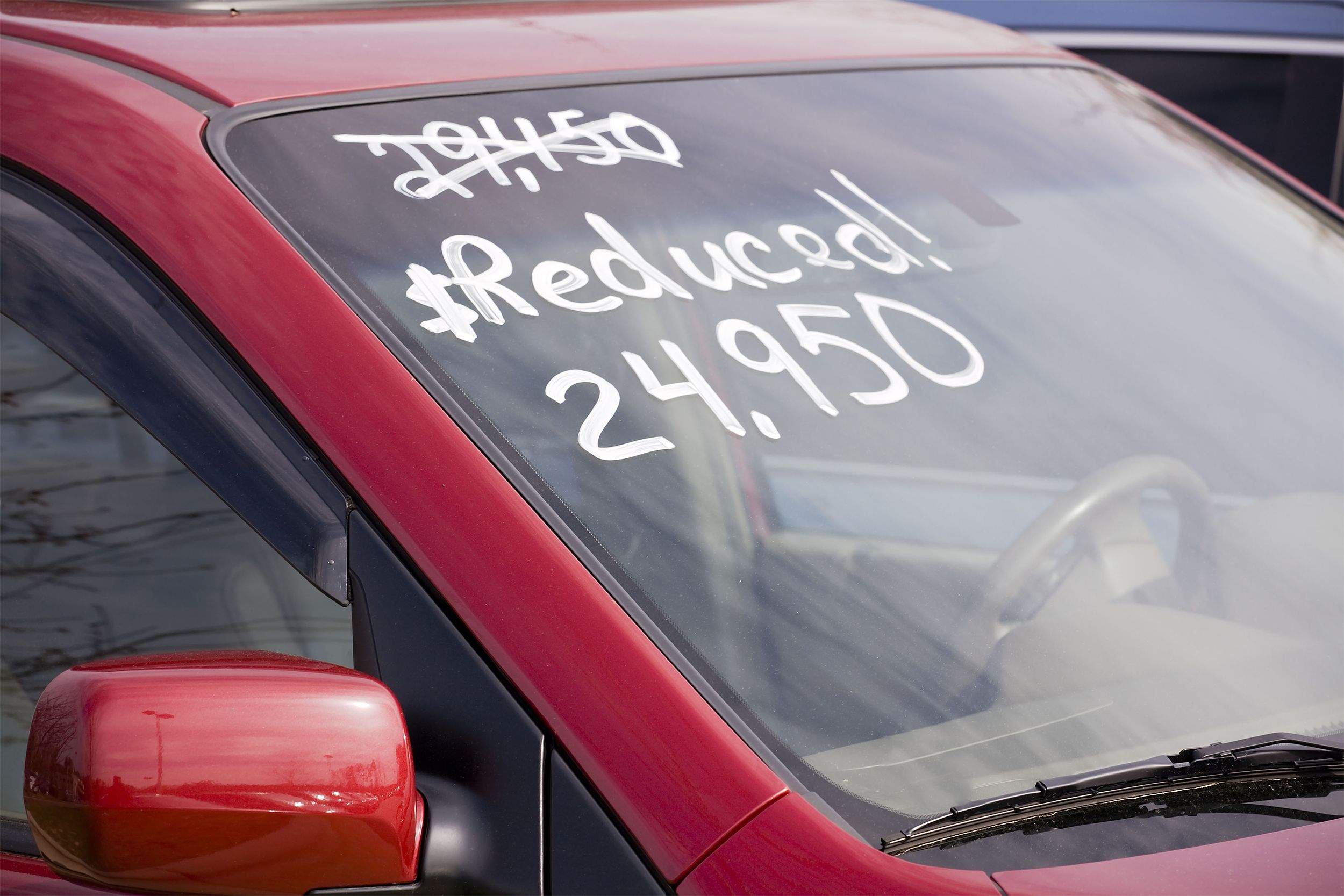 Discounted used car