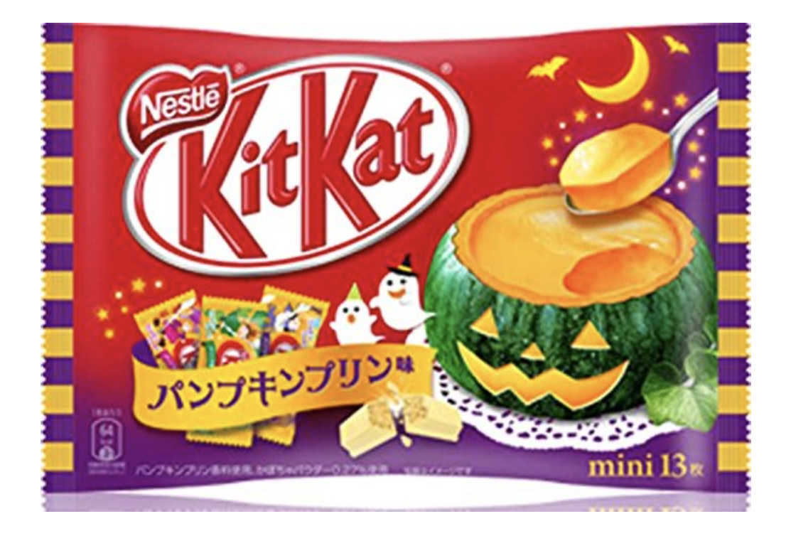 pumpkin pudding kit kat