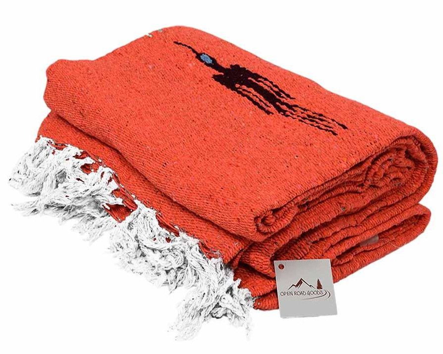 Tangerine Orange Baja Thunderbird Blanket