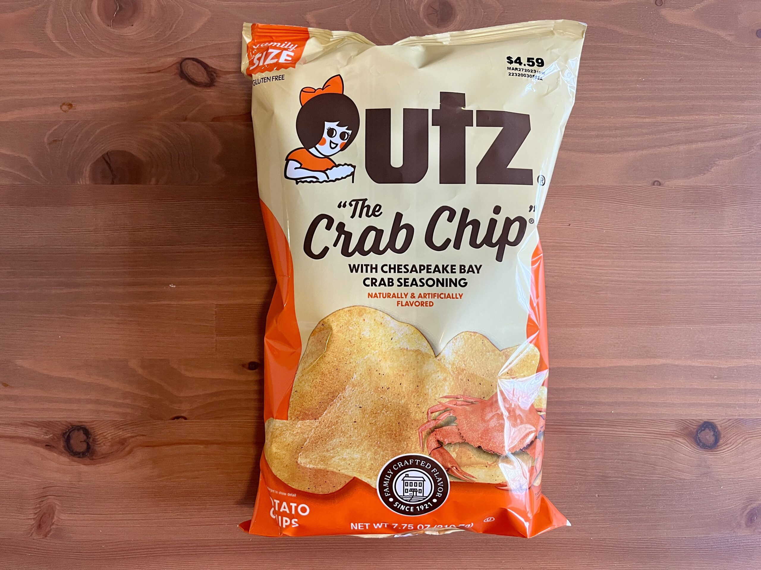 utz the crab chip