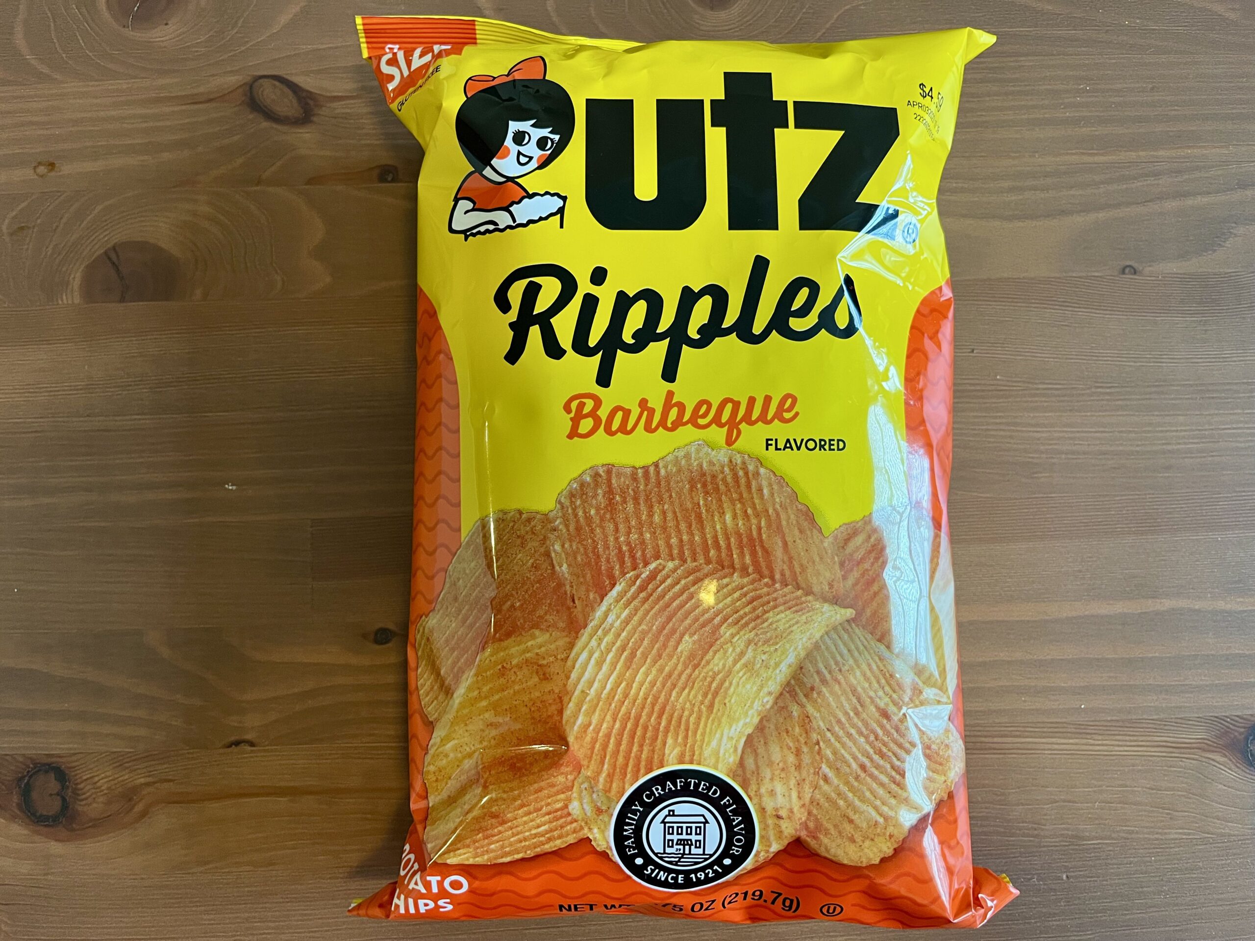 barbecue ripples utz chips