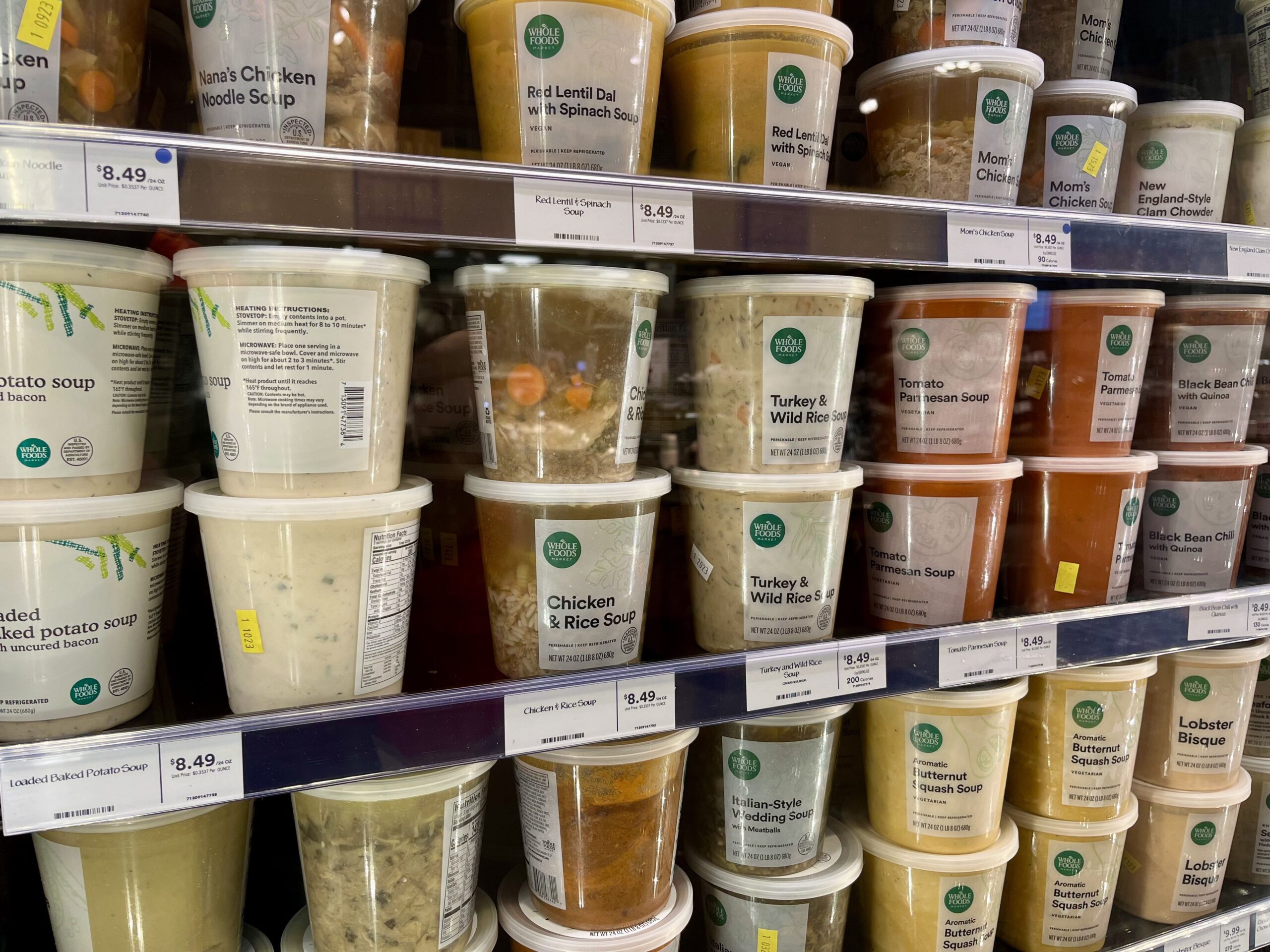 soups at whole foods